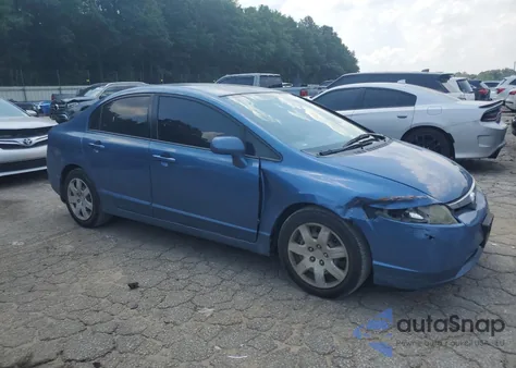2008 Honda Civic Lx из США, поврежденный, VIN 2HGFA15548H536878